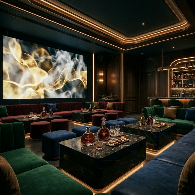 대구 다국적노래방 프리미엄 VVIP 라운지 실제 시설